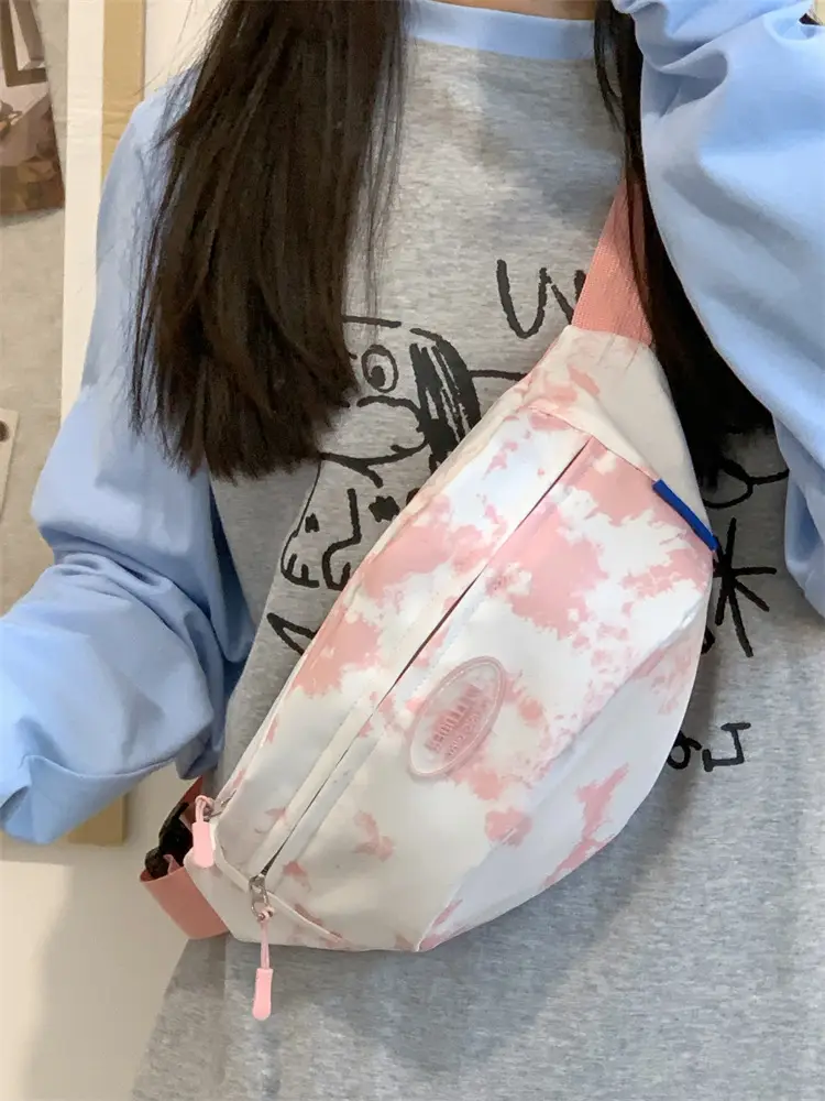 Women's Korean Style Chest Bag with Panda Print — feature 39