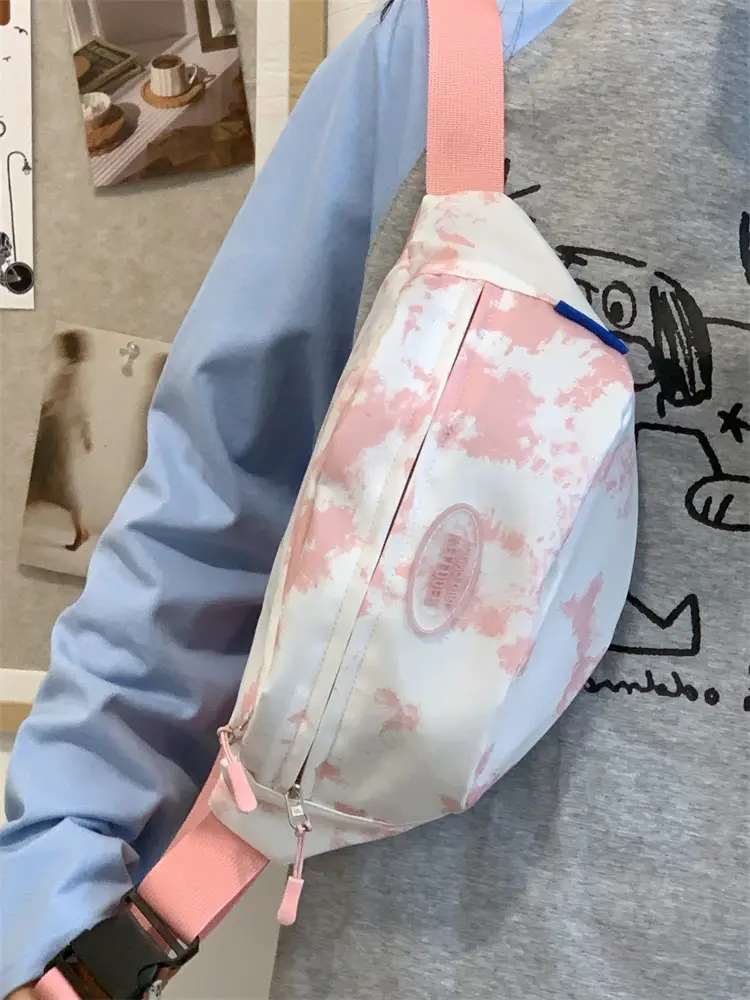 Women's Korean Style Chest Bag with Panda Print — feature 40