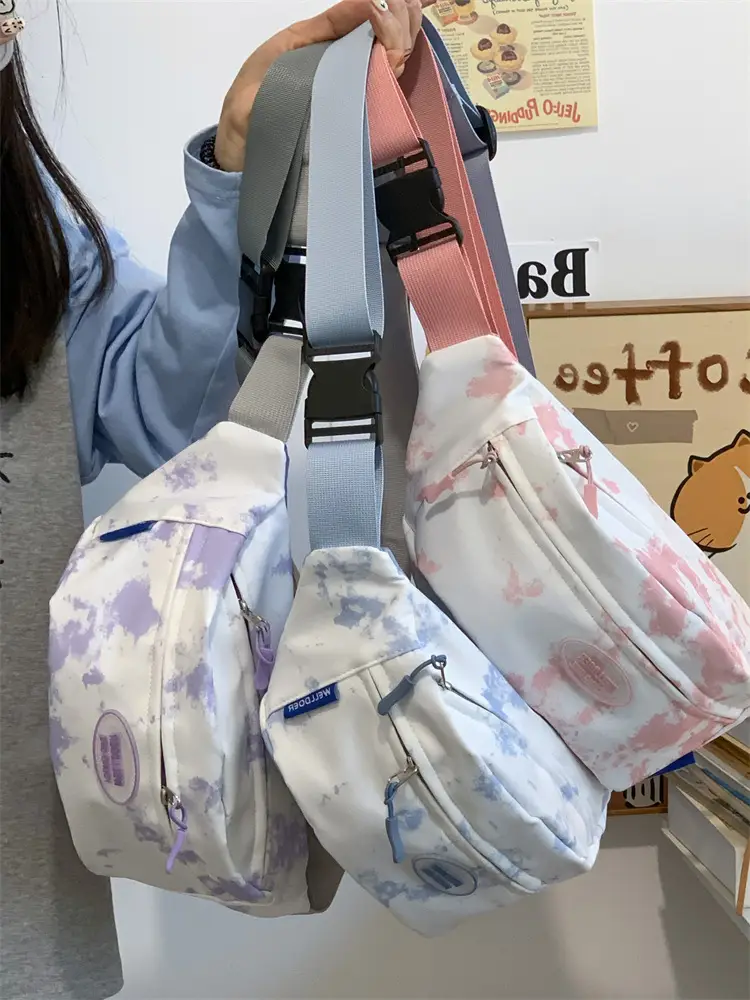 Women's Korean Style Chest Bag with Panda Print — feature 41