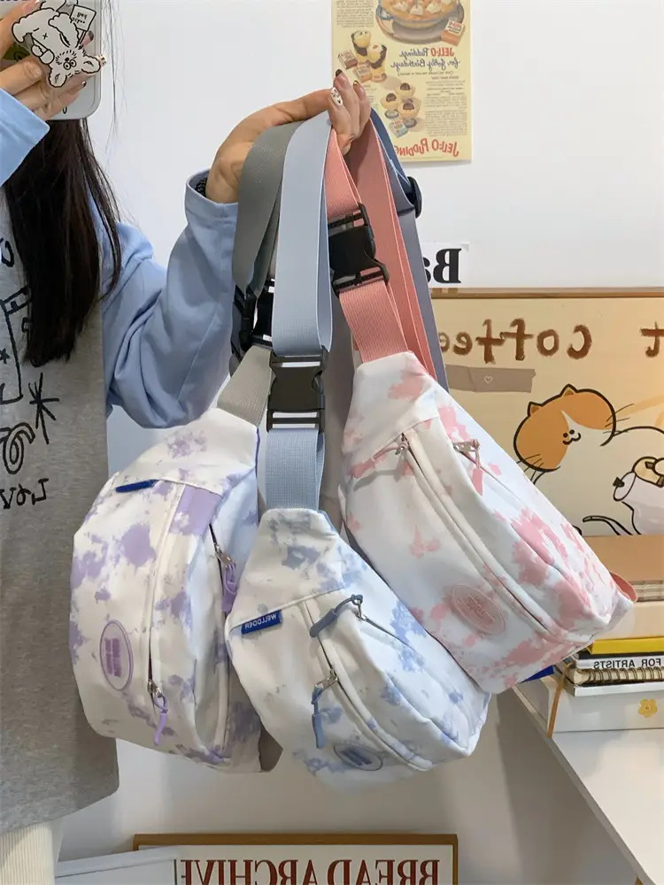 Women's Korean Style Chest Bag with Panda Print — feature 42