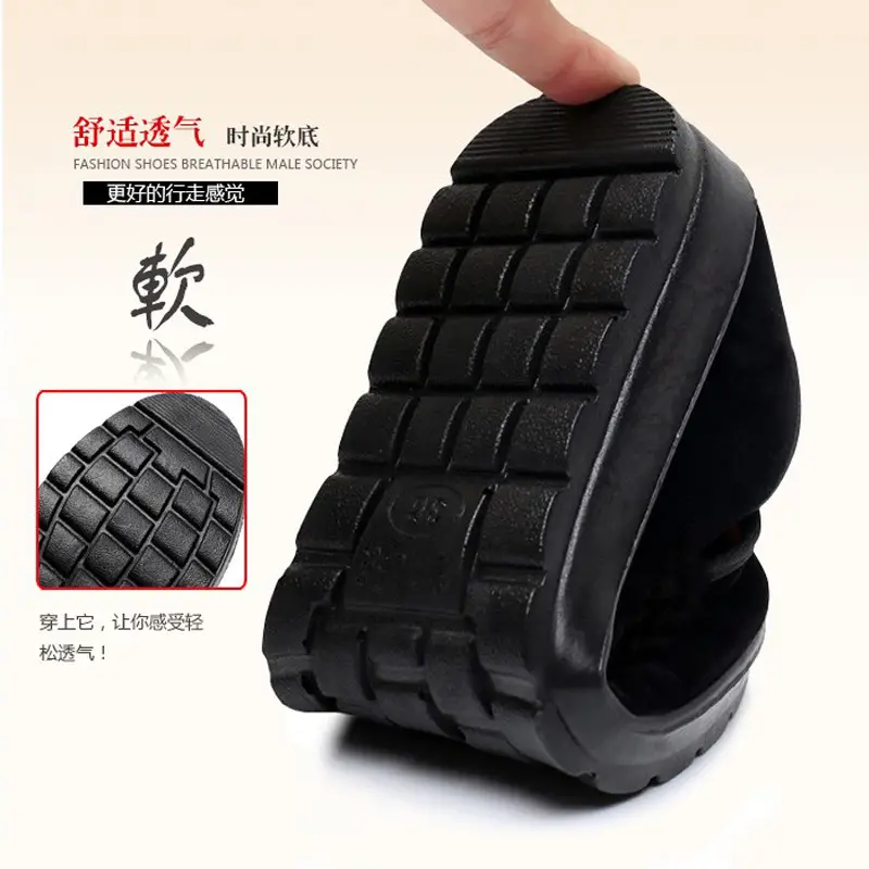 Old Beijing Cloth Shoes Women's Shoes Black Cloth Shoes Non-slip Soft Sole Work Shoes Square Dancing Shoes Mother Shoes Hotel Work Shoes - Image 5