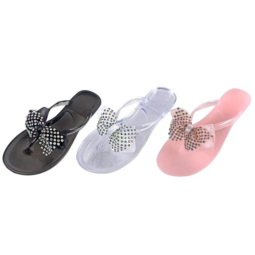 Temu One-Piece Drop-Shipping Beach Women's Flip-Flops Jelly Flat-Soled Amazon Casual Sandals — feature 6