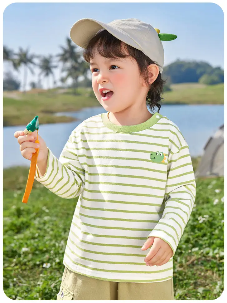 Kaka Panda Long Sleeve T-Shirt for Boys Girls Spring - Image 50