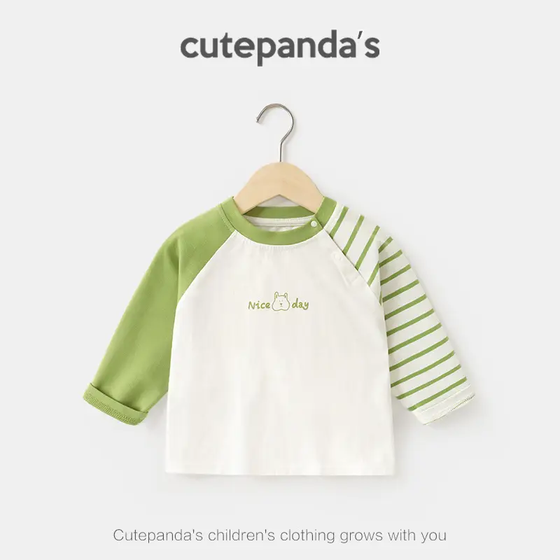 Kaka Panda Long Sleeve T-Shirt for Boys Girls Spring - Image 20