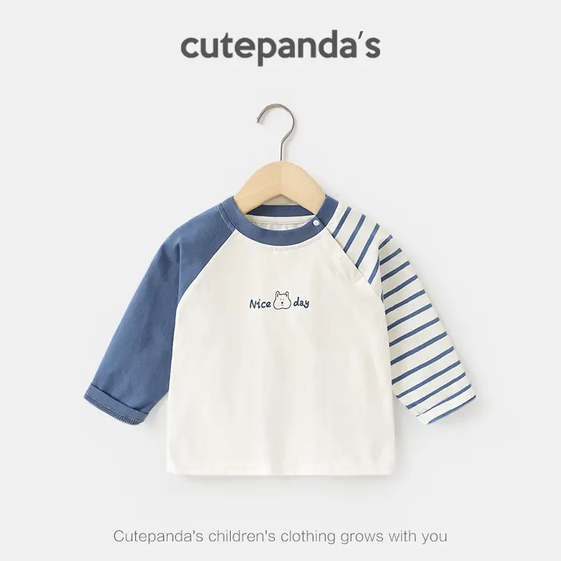 Kaka Panda Long Sleeve T-Shirt for Boys Girls Spring - Image 22