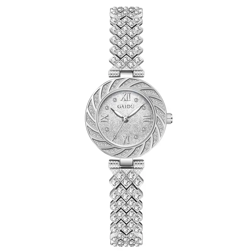 Kaidu Full Diamond Women's Watch with Light Luxury Bracelet - Image 7