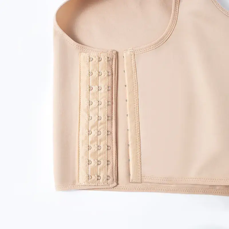 Beige Seamless Non-Sagging Inner Buckle Vest