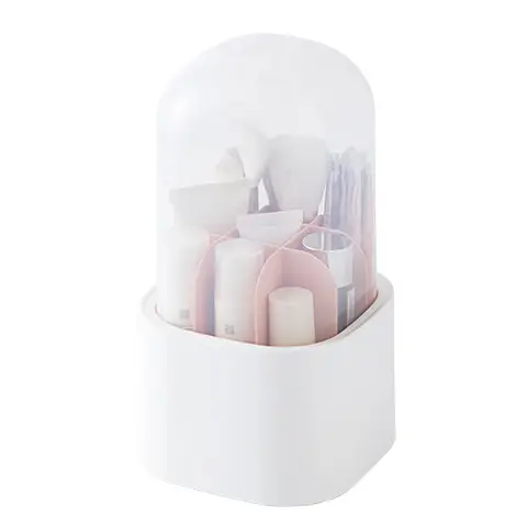 Transparent Rotating Cosmetic Storage Box 210g - Image 11