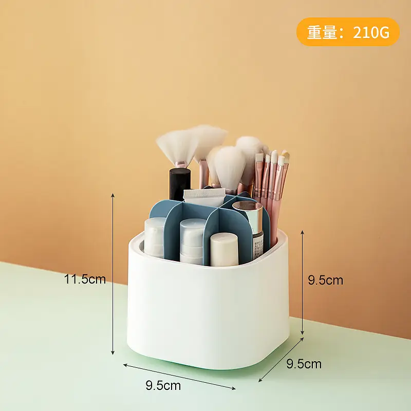 Transparent Rotating Cosmetic Storage Box 210g - Image 3