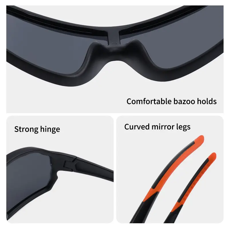 New Kidsren's Cycling Sunglasses White Blue Polarized Anti-Sun
