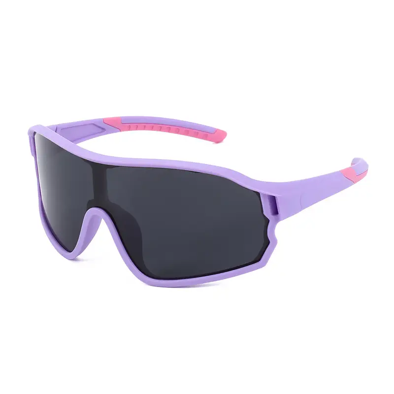 New Kidsren's Cycling Sunglasses White Blue Polarized Anti-Sun