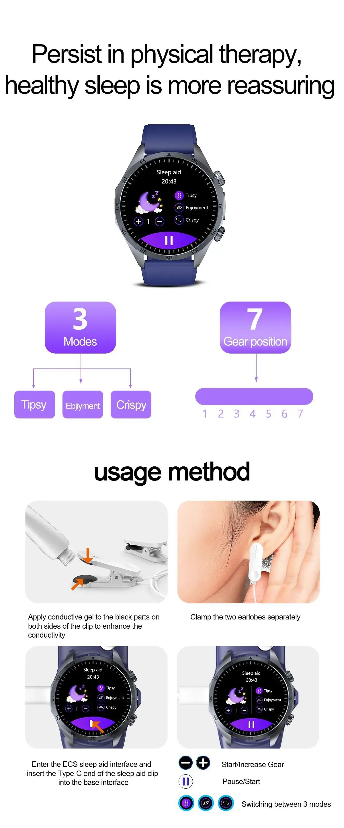 Smart Watch with Heart Rate & Body Temp Tracker — feature 16
