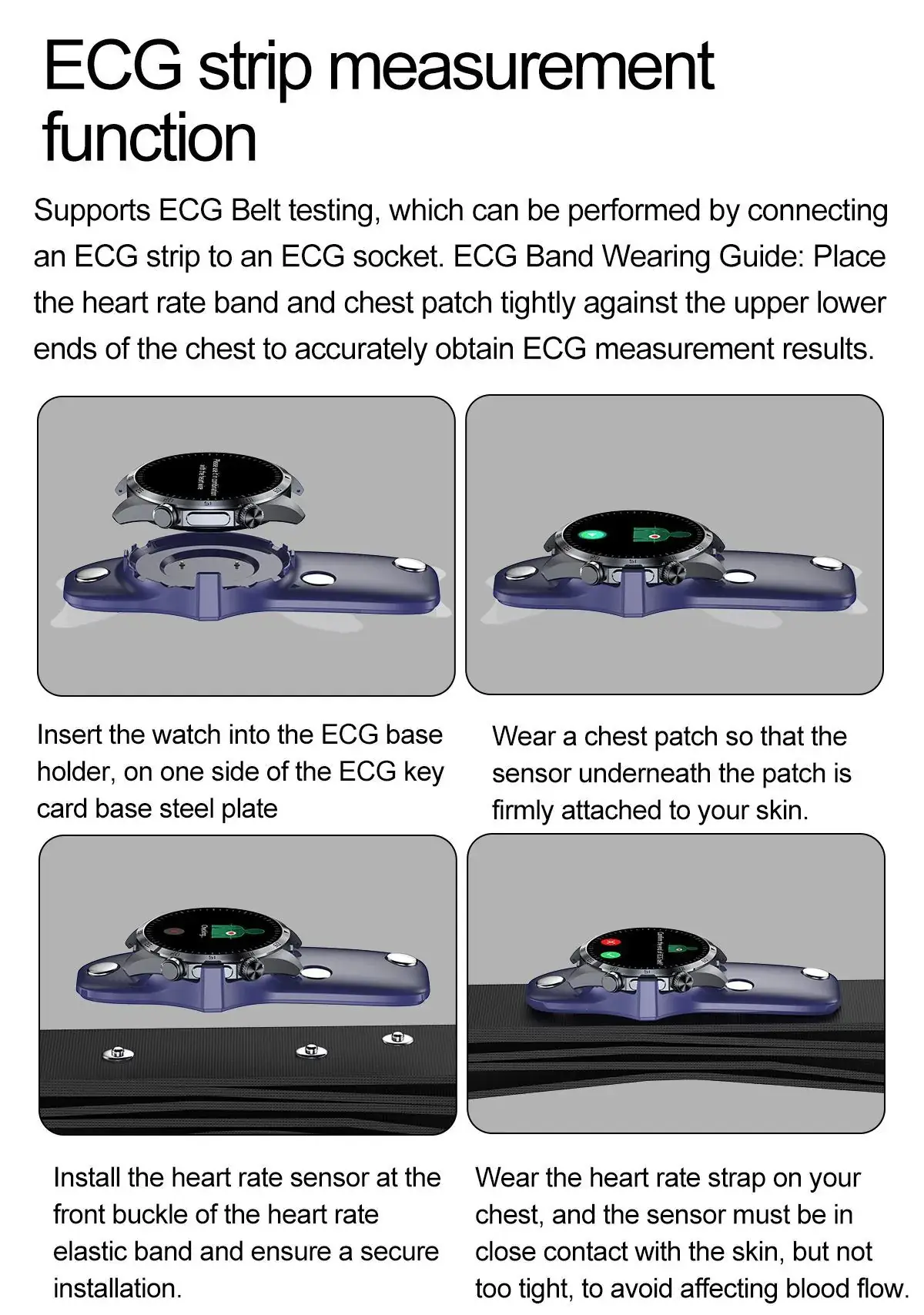 Smart Watch with Heart Rate & Body Temp Tracker — feature 17