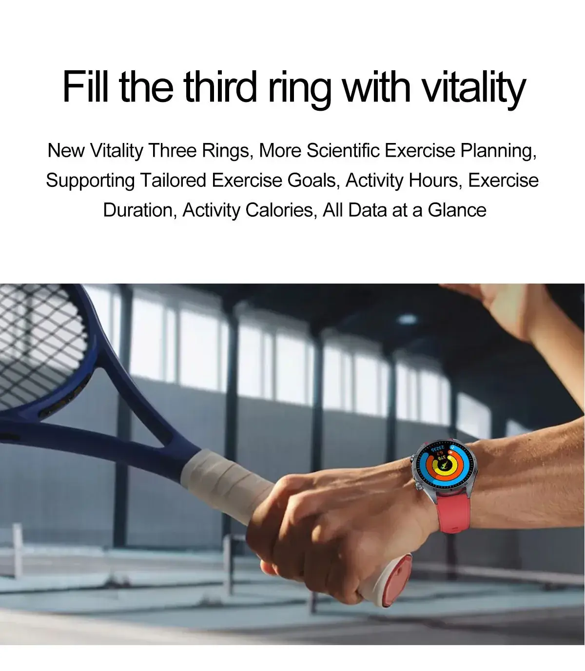 Smart Watch with Heart Rate & Body Temp Tracker — feature 32