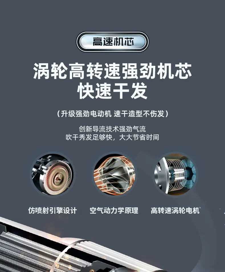 European & American Hair Dryer 110V High Power — feature 10