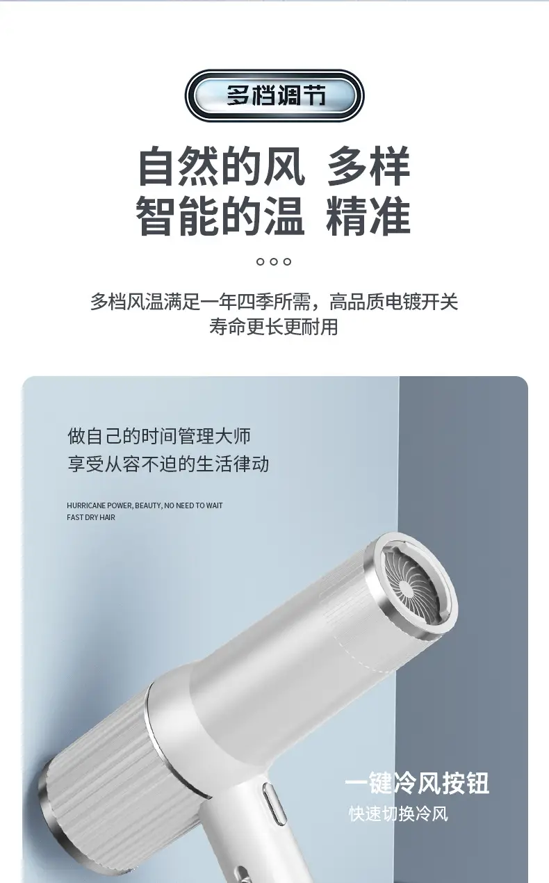 European & American Hair Dryer 110V High Power — feature 23