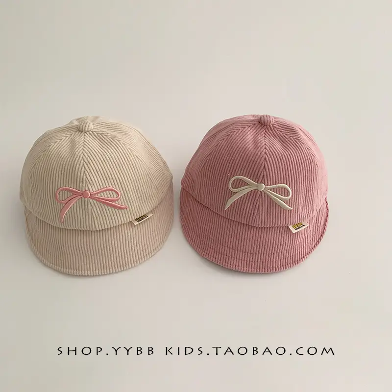 Girls' Windproof Warm Bow Cap Autumn Winter - Image 6