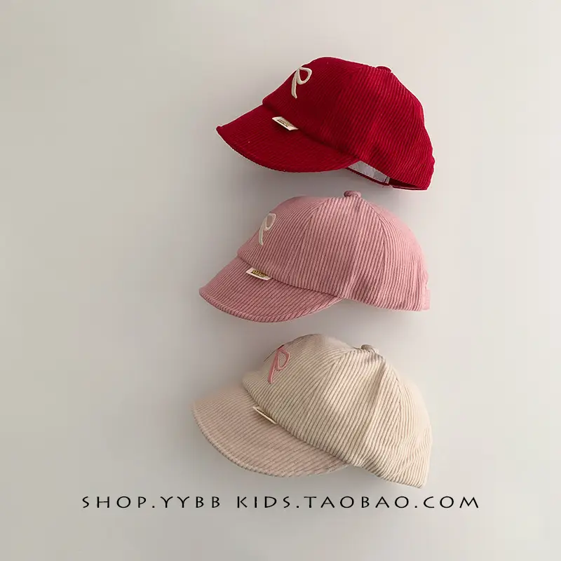Girls' Windproof Warm Bow Cap Autumn Winter - Image 8