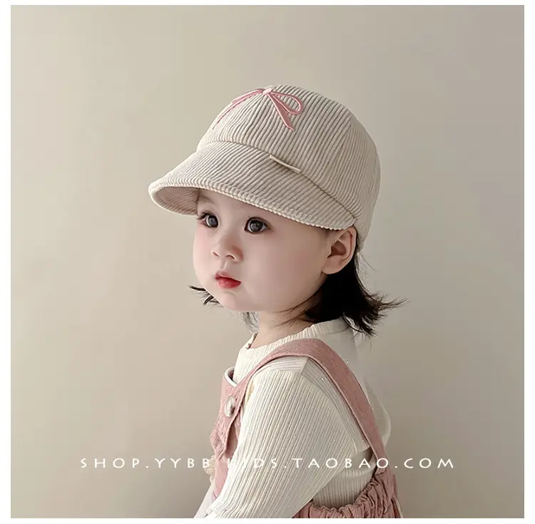 Girls' Windproof Warm Bow Cap Autumn Winter — feature 3