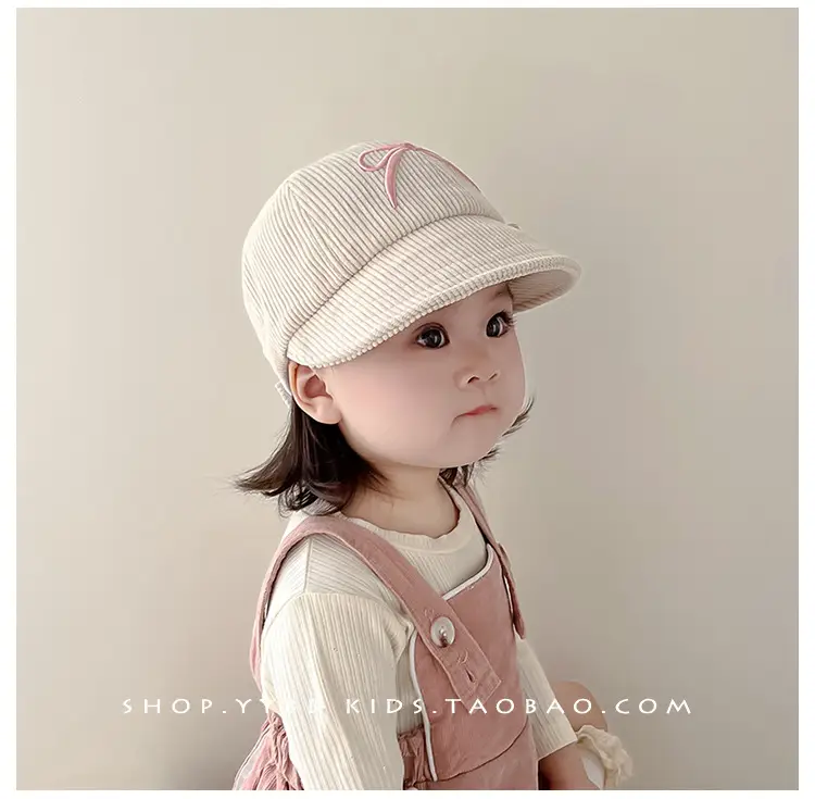 Girls' Windproof Warm Bow Cap Autumn Winter — feature 5