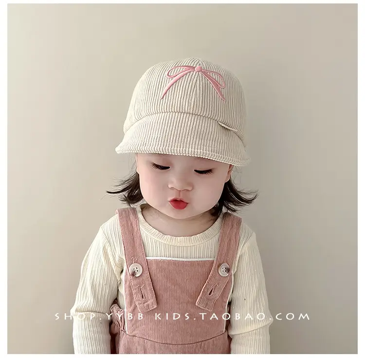 Girls' Windproof Warm Bow Cap Autumn Winter — feature 6