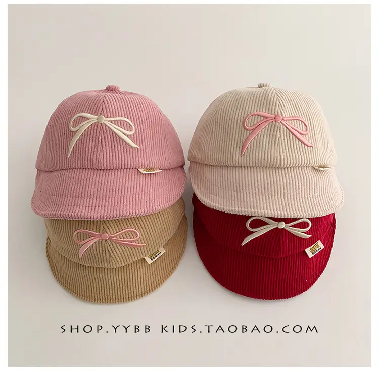 Girls' Windproof Warm Bow Cap Autumn Winter — feature 7