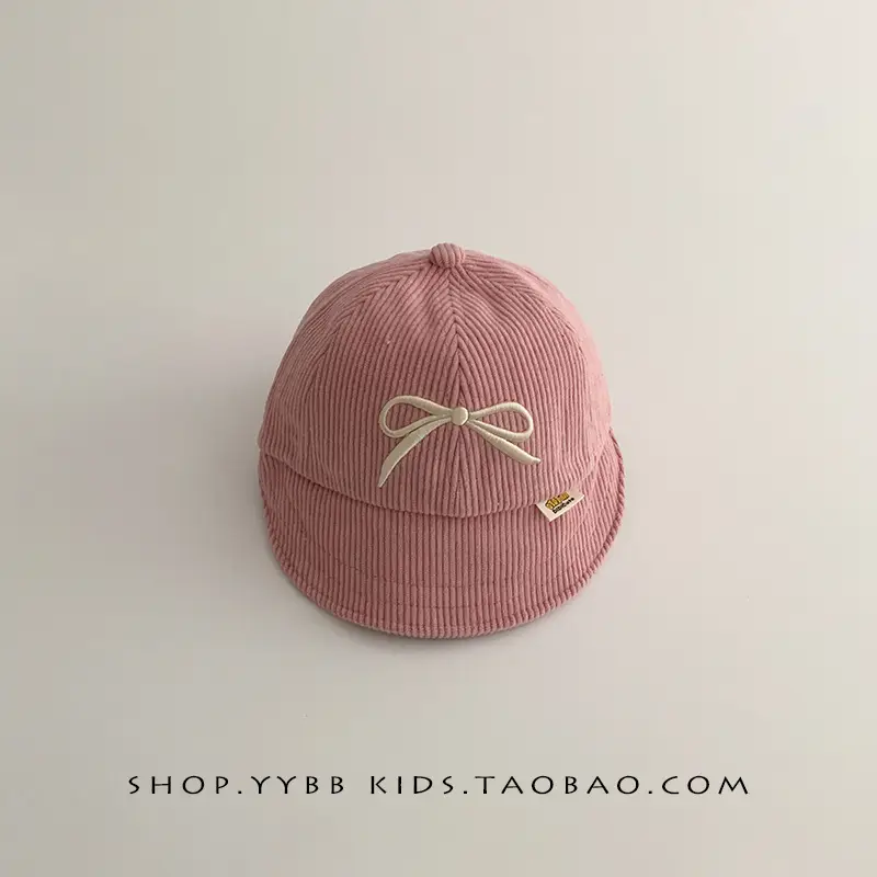 Girls' Windproof Warm Bow Cap Autumn Winter - Image 3