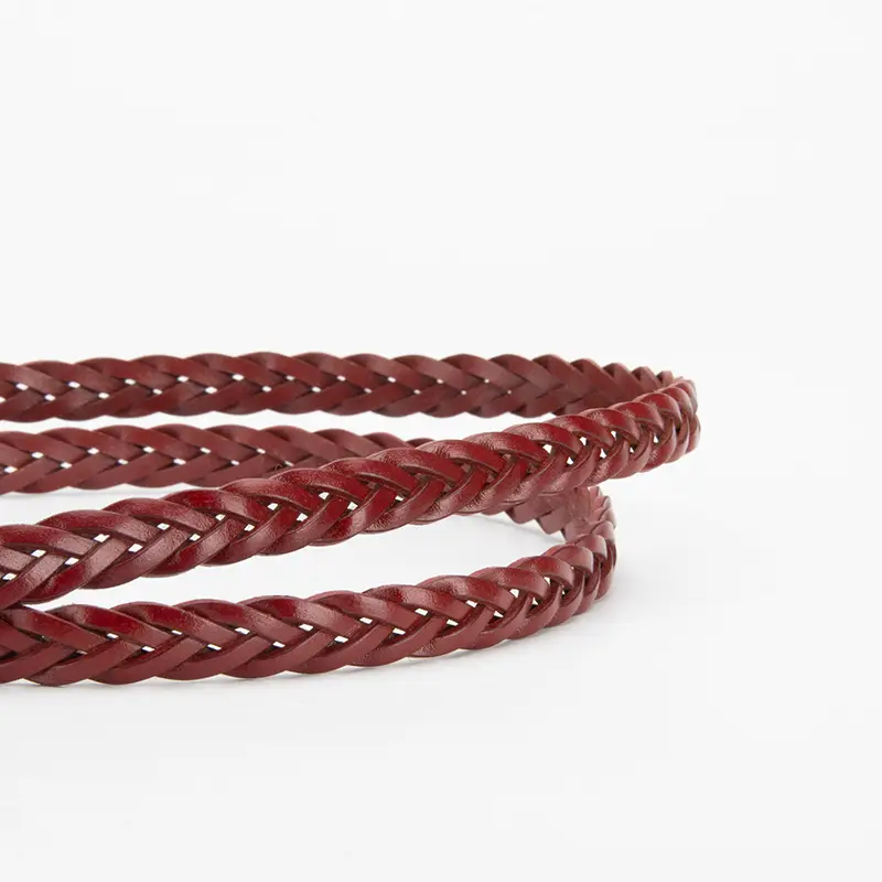 Women Twist Braided Belt Pitch Buckle All Match - Image 10