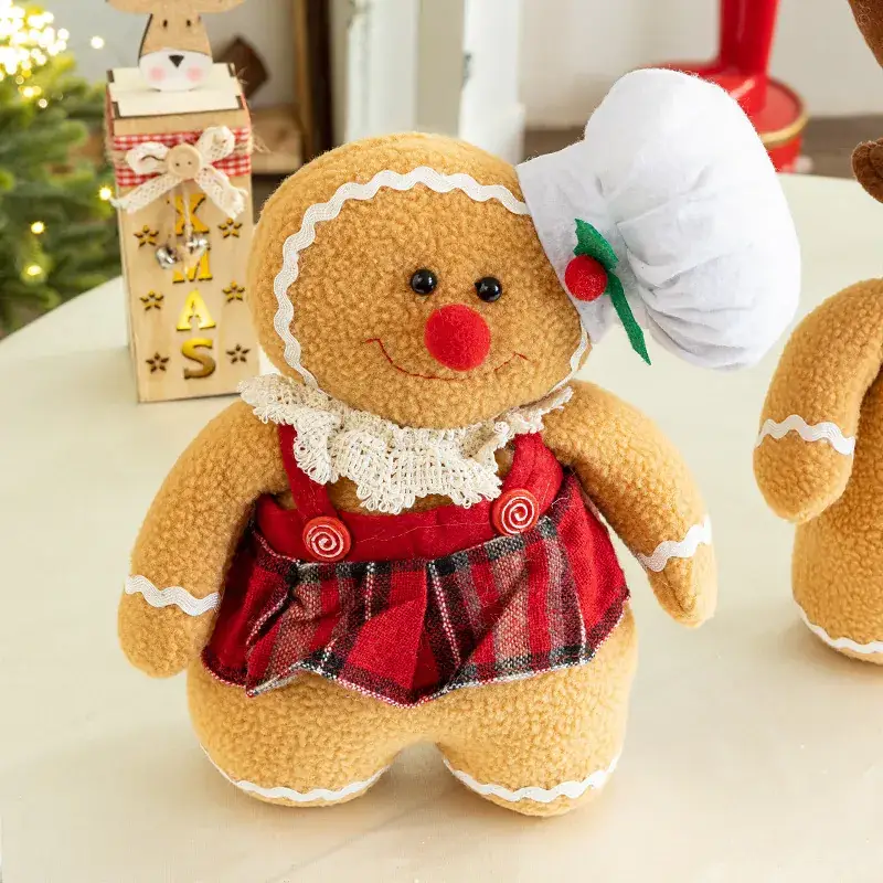 Cross Border Christmas Gingerbread Doll Decor - Image 5