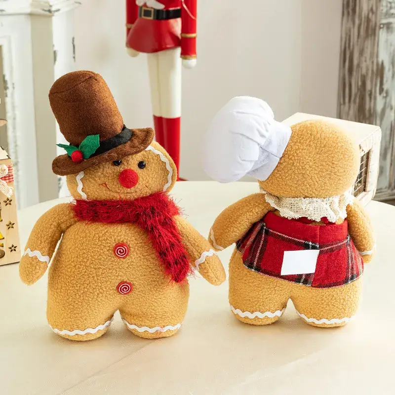 Cross Border Christmas Gingerbread Doll Decor - Image 6