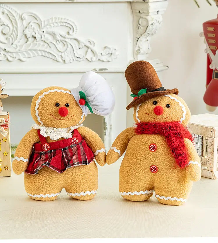 Cross Border Christmas Gingerbread Doll Decor — feature 1