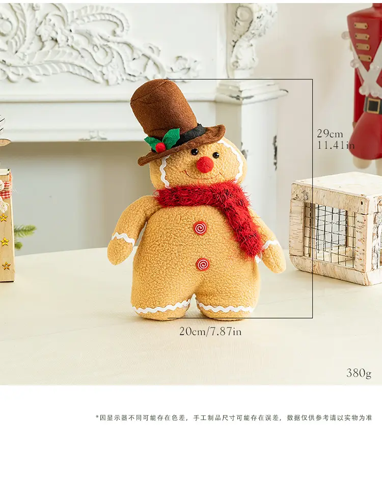 Cross Border Christmas Gingerbread Doll Decor — feature 4