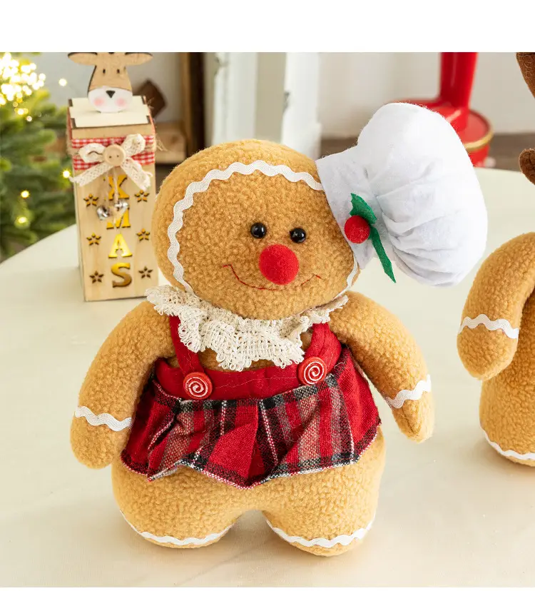 Cross Border Christmas Gingerbread Doll Decor — feature 6