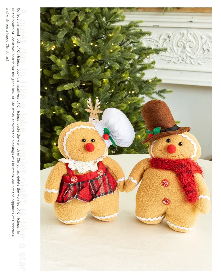 Cross Border Christmas Gingerbread Doll Decor — feature 8