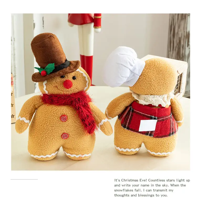 Cross Border Christmas Gingerbread Doll Decor — feature 9
