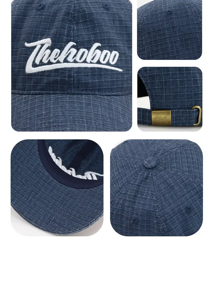 Women Woolburn Embroidered Blue Cap — feature 10