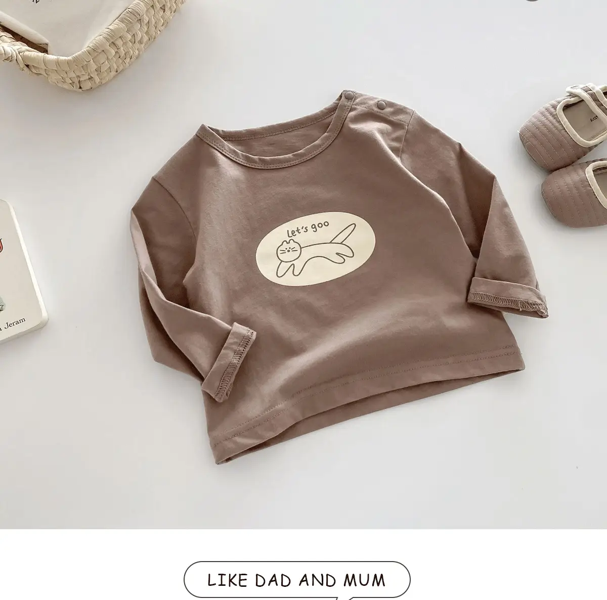Children's Cartoon T-Shirt Korean Style Base Shirt — feature 11