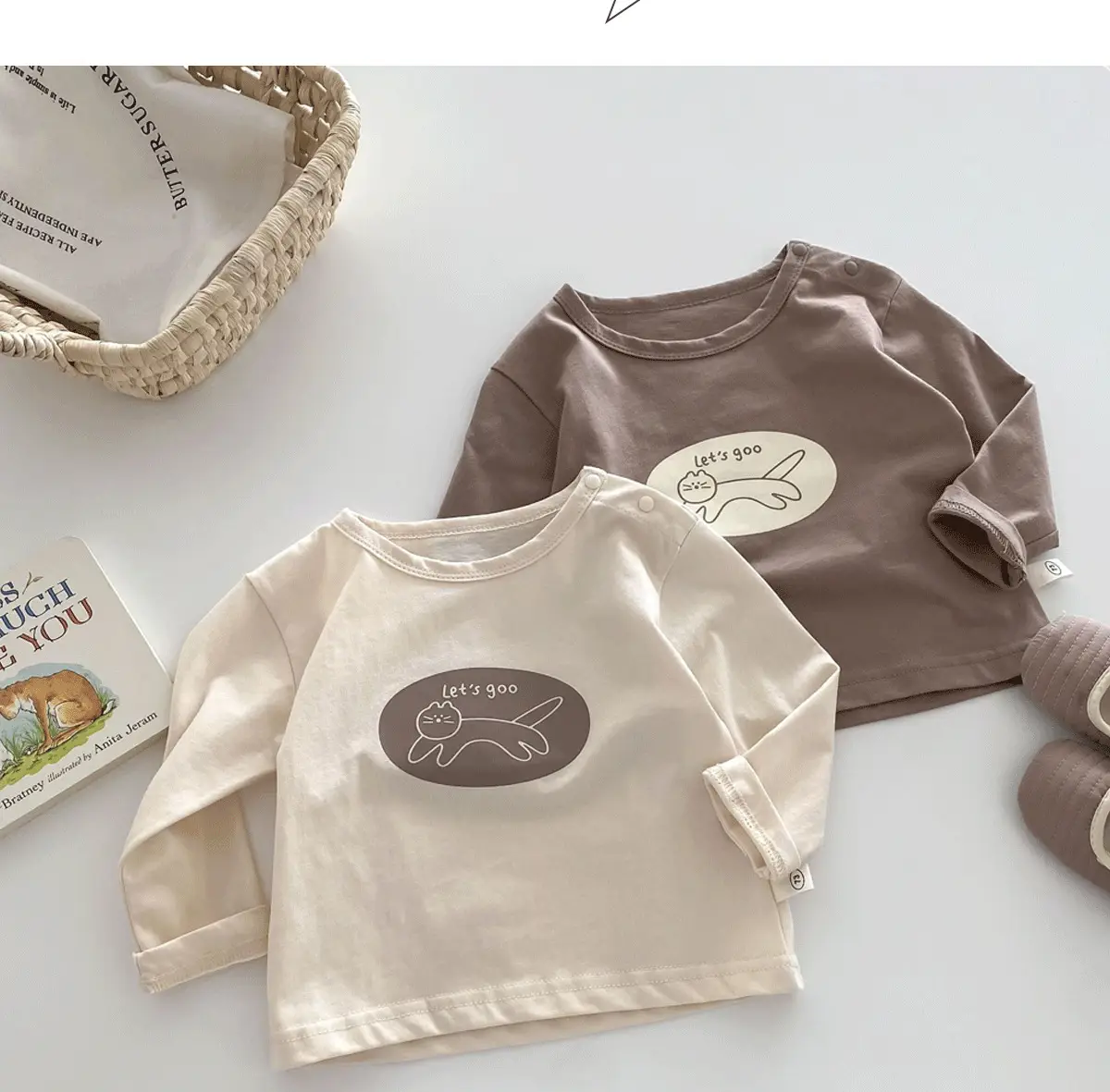Children's Cartoon T-Shirt Korean Style Base Shirt — feature 12