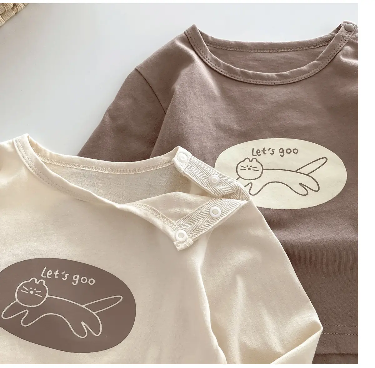Children's Cartoon T-Shirt Korean Style Base Shirt — feature 19