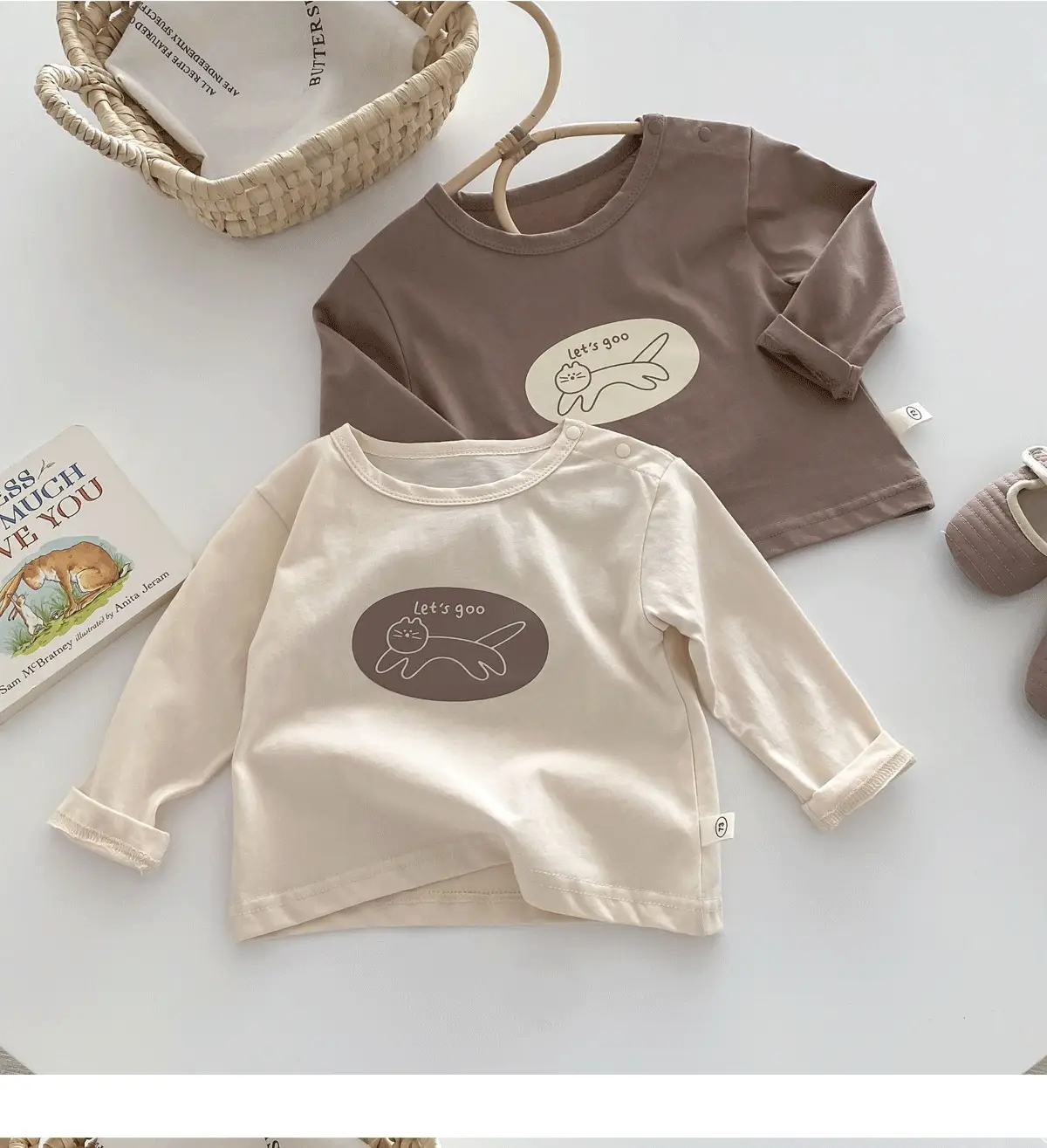 Children's Cartoon T-Shirt Korean Style Base Shirt — feature 6