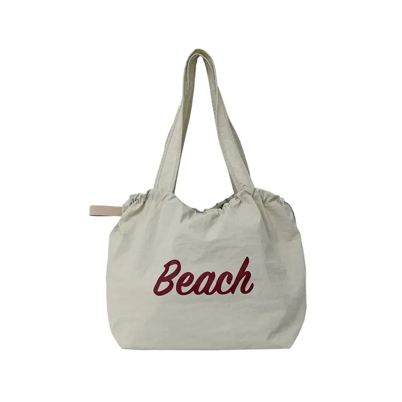 Women Canvas Shoulder Bag 2025 New Letter Artistic Design - Image 4