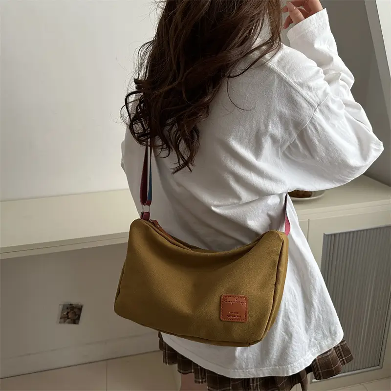 2024 Summer Canvas Shoulder Crossbody Bag Set - Image 9