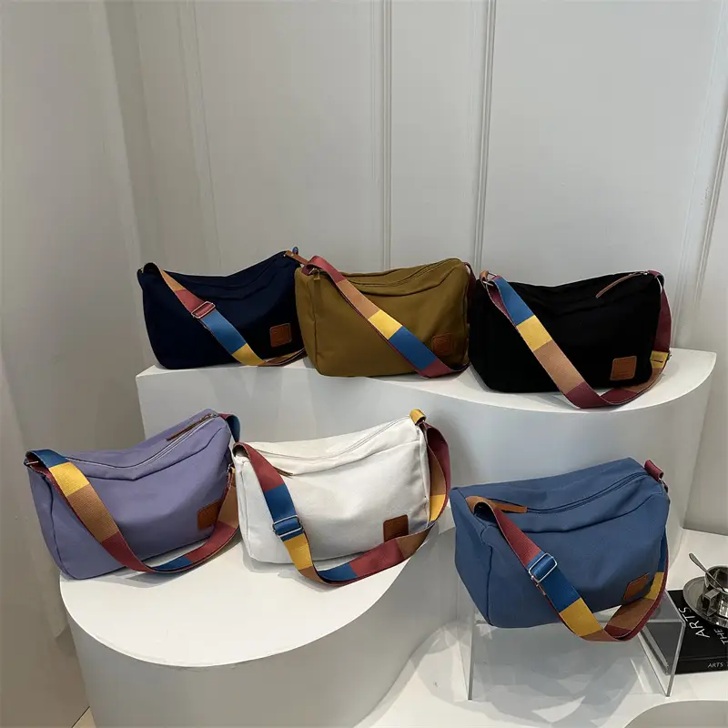 2024 Summer Canvas Shoulder Crossbody Bag Set - Image 10