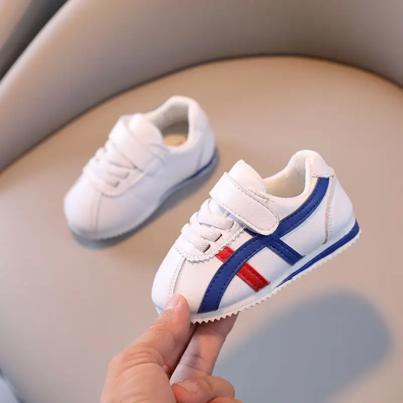 White Baby Sneakers for 1-3 Years Old