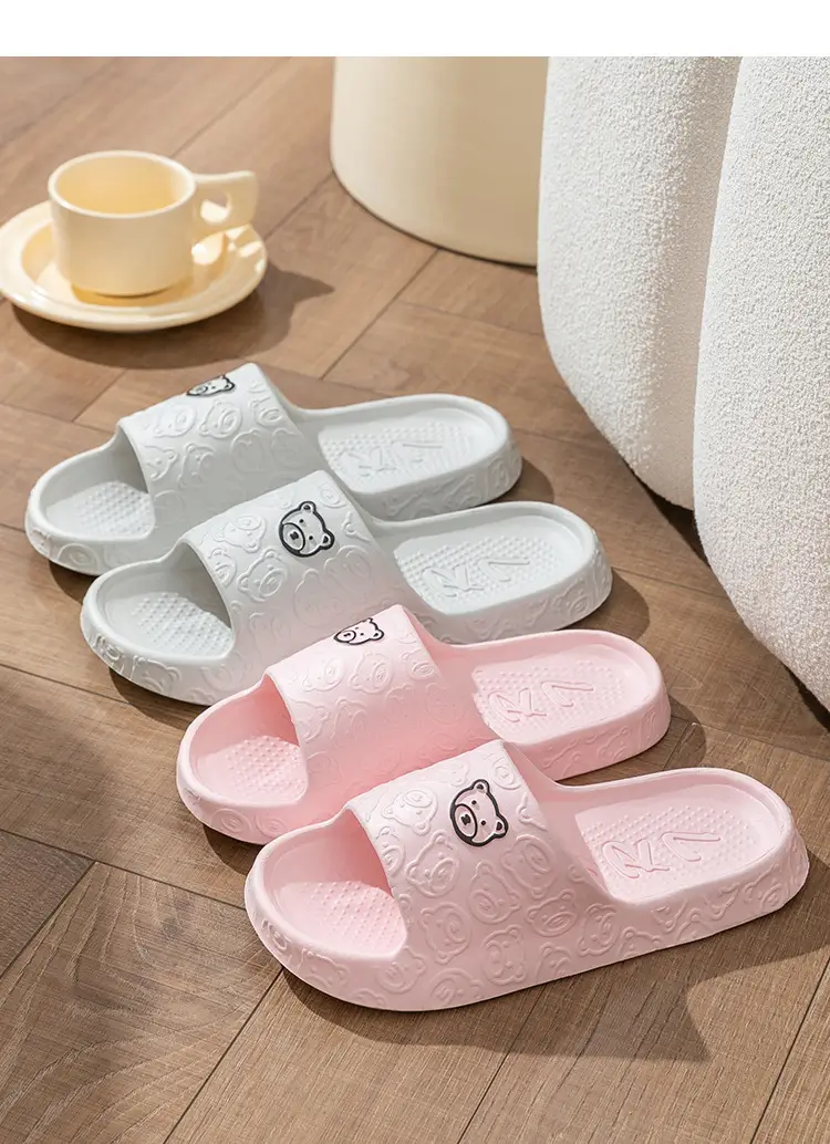 New Slip-on Feeling Women's Slippers Summer Indoor Bathroom Bath Non-slip Eva Couple Men's Soft Bottom Slippers Wholesale — feature 16
