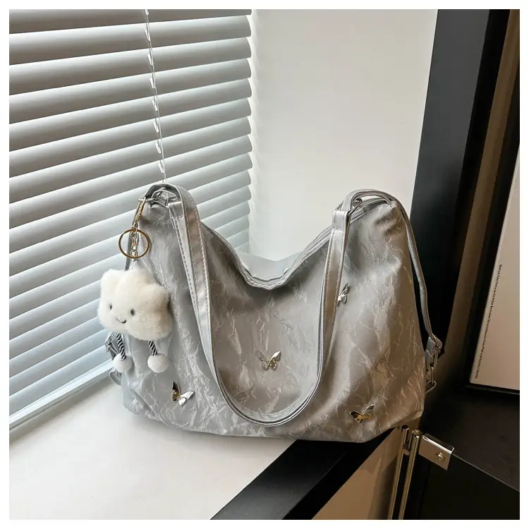 Grey Cute Cloud Crossbody Bag for Women — feature 10