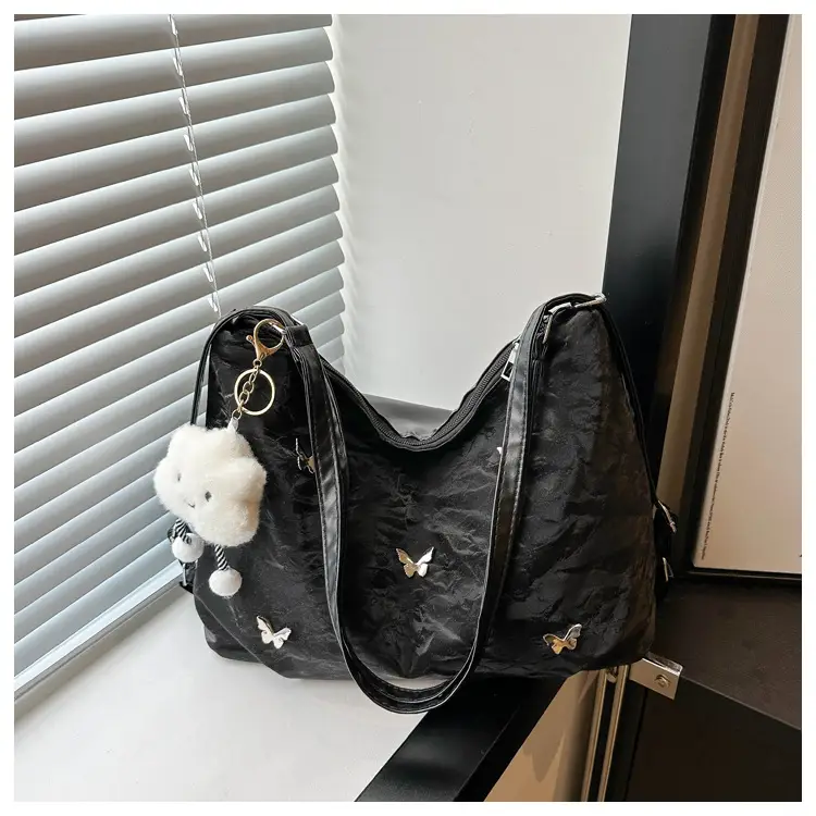 Grey Cute Cloud Crossbody Bag for Women — feature 12