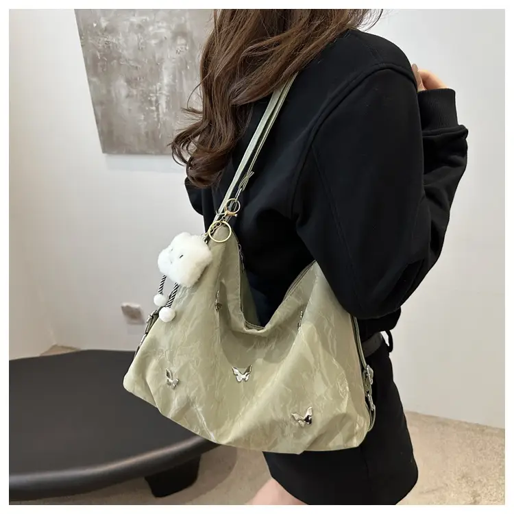 Grey Cute Cloud Crossbody Bag for Women — feature 16