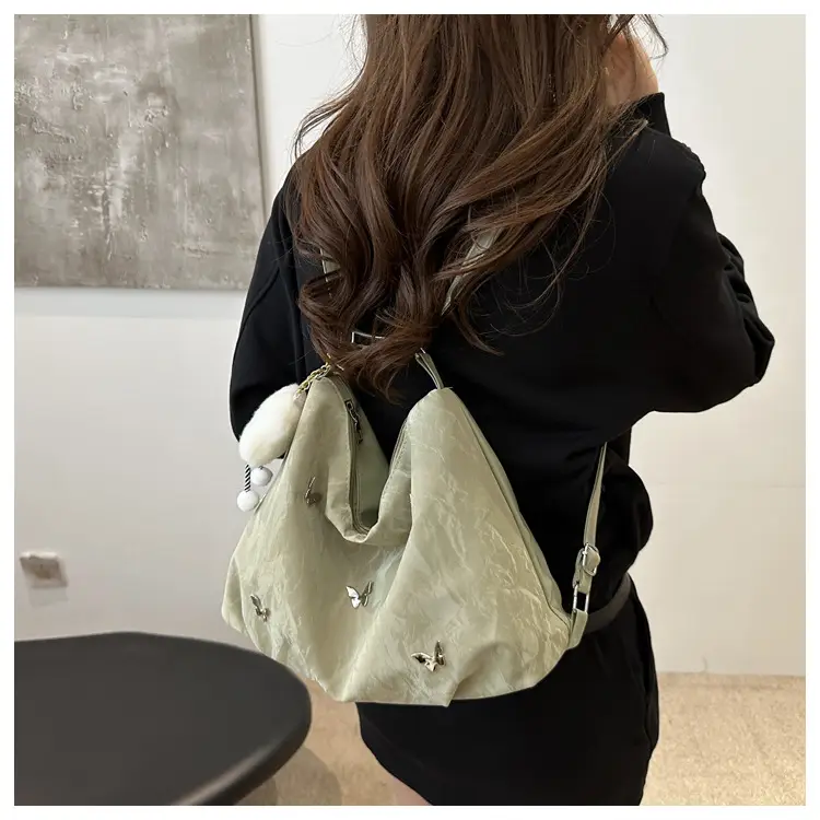 Grey Cute Cloud Crossbody Bag for Women — feature 18