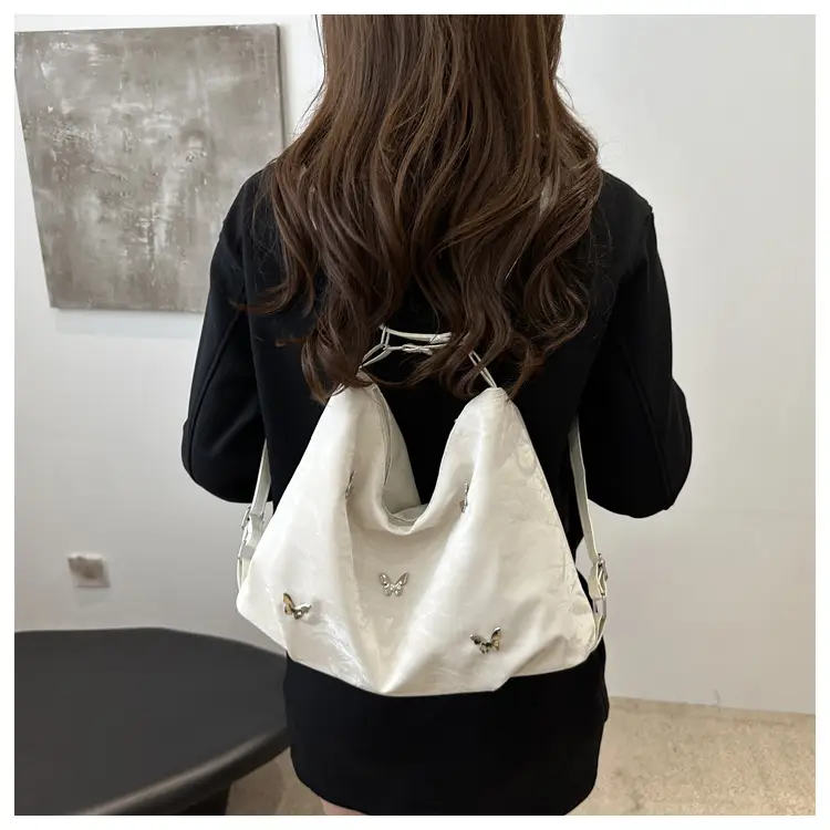 Grey Cute Cloud Crossbody Bag for Women — feature 24